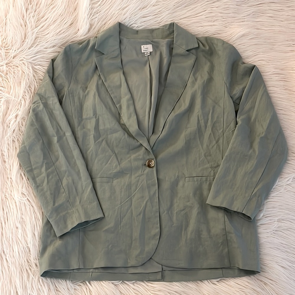 A New Day Linen Blazer